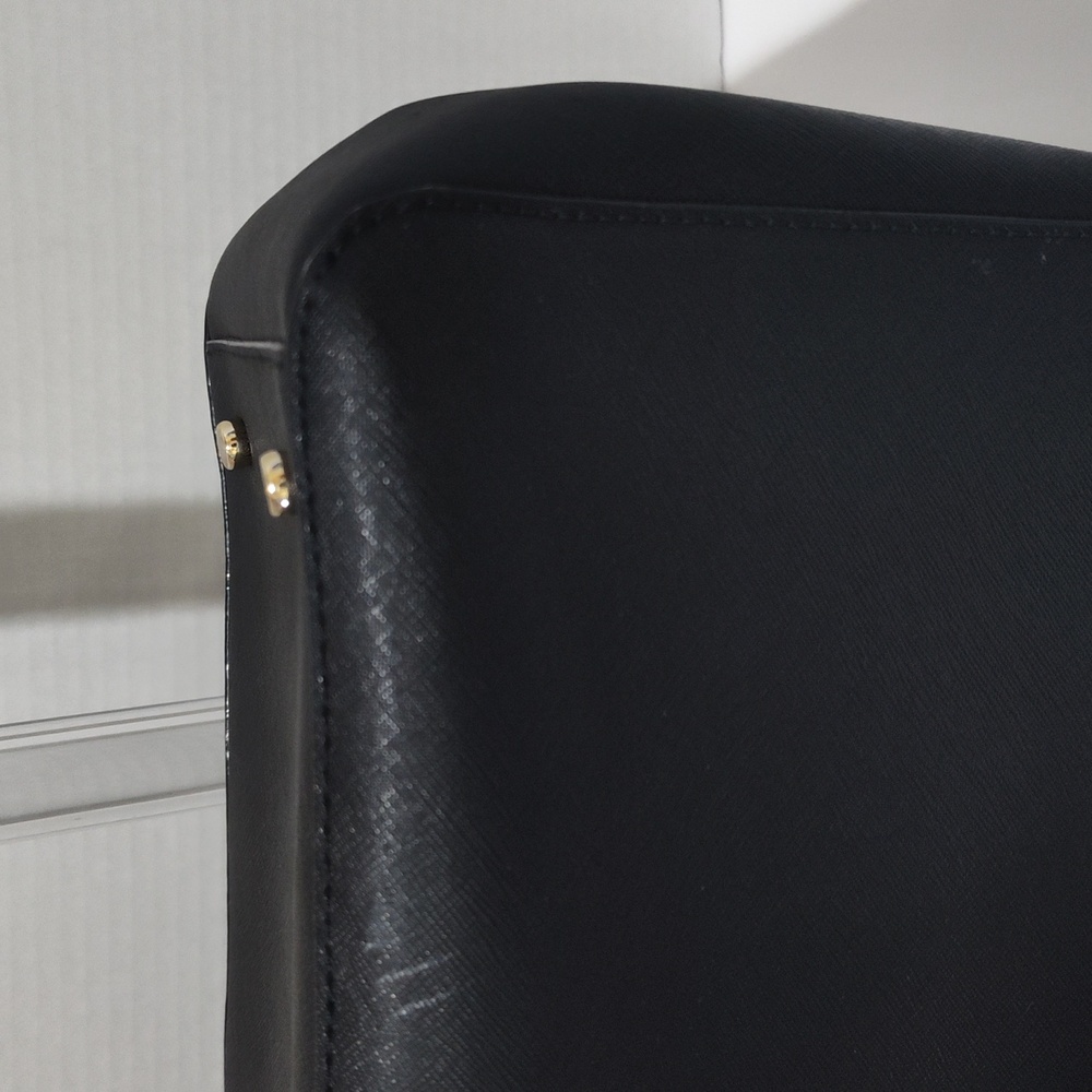 Kate Spade Black Tote with Gold Accents - Picture 12 of 16